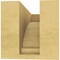 Ekena Millwork 5"W x 10"D x 5"H Wide Rivera Rough Cedar Woodgrain TimberThane Corbel, Primed Tan CORUR05X10X05RIVRCPR - alternate 5